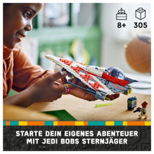 LEGO Žvaigždžių karų džedajaus Bobo žvaigždės naikintuvas
