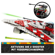 LEGO Žvaigždžių karų džedajaus Bobo žvaigždės naikintuvas