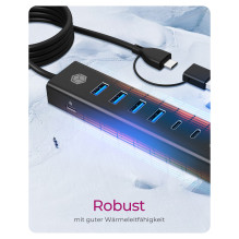 ICY BOX IB-HUB1737-C3 ICY BOX IB-HUB1737-C3
