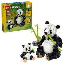 LEGO Creator Laukiniai gyvūnai: Pandų šeima