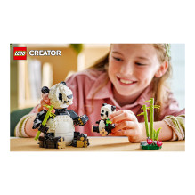 LEGO Creator Laukiniai gyvūnai: Pandų šeima