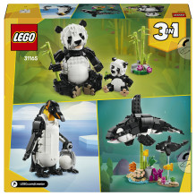 LEGO Creator Laukiniai gyvūnai: Pandų šeima