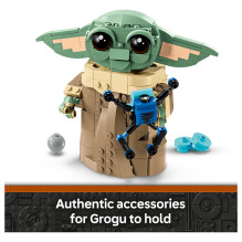LEGO Star Wars Grogu su skraidančiu vežimėliu