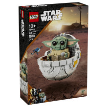 LEGO Star Wars Grogu su skraidančiu vežimėliu