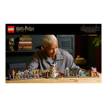 LEGO Harry Potter Įstrižainės skersgatvio burtininkų parduotuvės