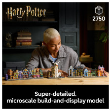 LEGO Harry Potter Įstrižainės skersgatvio burtininkų parduotuvės