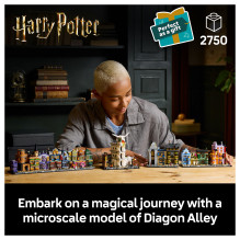 LEGO Harry Potter Diagon Alley Wizarding Shops LEGO Harry Potter Diagon Alley Wizarding Shops