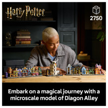 LEGO Harry Potter Įstrižainės skersgatvio burtininkų parduotuvės