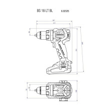 „Metabo 602325840“ elektrinis atsuktuvas / smūginis suktuvas „Metabo 602325840“ elektrinis atsuktuvas / smūginis suktuvas