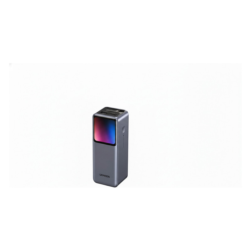 UGREEN PB726 20,000mAh 165W power bank 2x USB-C 1x USB-A extendable USB-C cable TFT display