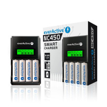 everActive NC-450 Smart Battery Charger everActive NC-450 Smart Battery Charger