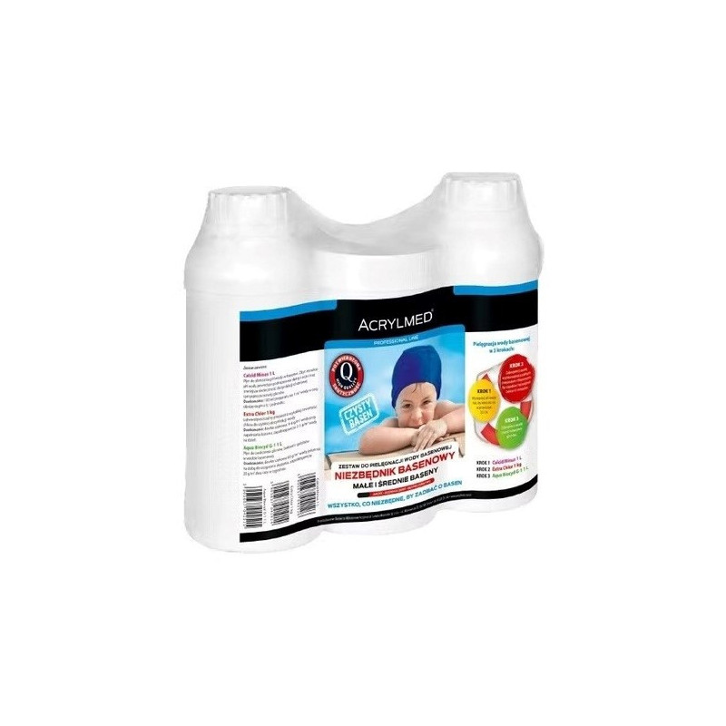 Acrylmed Pool Water Care Kit, 3 kg