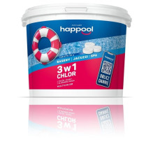 Baseino Priežiūrai - Acrylmed MULTICHLOR Chloro Tabletės (20 g), 3 kg