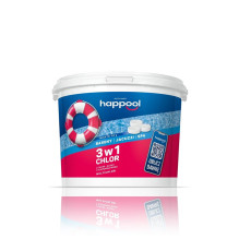 Pool Care - Acrylmed MULTICHLOR Chlorine Tablets (20 g), 3 kg