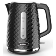 C280C ELDOM virdulys ELLI, talpa 1,7 l, galia 2200 W, juodas, strix, juodas C280C ELDOM virdulys ELLI, talpa 1,7 l, galia 2200 W, juodas, strix, juodas