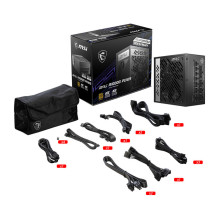 MSI MPG A1000G PCIE5 power supply unit