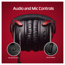 HyperX Cloud III BLK / RED žaidimų ausinės