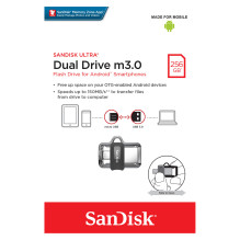 „SanDisk Ultra Dual m3.0“ USB atmintinė