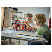 LEGO City Fire Station with Fire Engine