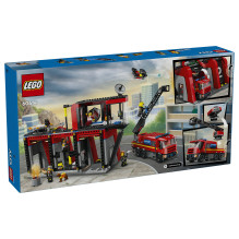 LEGO City Fire Station with Fire Engine