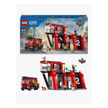 LEGO City gaisrinė su gaisrine mašina
