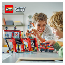 LEGO City Fire Station with Fire Engine
