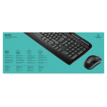 „Logitech“ belaidė „Combo MK330“ klaviatūra