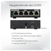 NETGEAR GS305 NETGEAR GS305