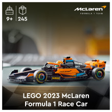 LEGO Speed Champions 2023 McLaren Formulės 1 lenktyninis automobilis