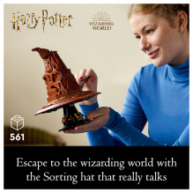 LEGO Harry Potter kalbanti rūšiavimo kepurė LEGO Harry Potter kalbanti rūšiavimo kepurė