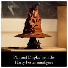 LEGO Harry Potter kalbanti rūšiavimo kepurė LEGO Harry Potter kalbanti rūšiavimo kepurė