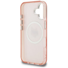 Karl Lagerfeld IML Choupette Head Logo MagSafe iPhone 16 Case - Pink