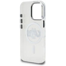 Karl Lagerfeld IML Choupette Sketch Logo MagSafe Case for iPhone 16 Pro Max - Clear