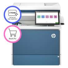 HP Color LaserJet Enterprise Flow MFP 5800zf Printer