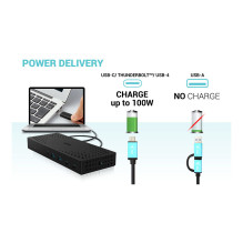 i-tec CATRIPLE4KDOCKPD2 laptop dock / port replicator