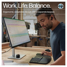 HP 965 BLK ergonominė belaidė klaviatūra
