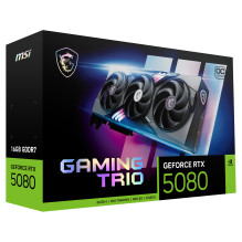 MSI GAMING GEFORCE RTX 5080 16G TRIO OC graphics card MSI GAMING GEFORCE RTX 5080 16G TRIO OC graphics card