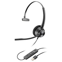HP Poly EncorePro 310 monofoninės USB-A ausinės TAA HP Poly EncorePro 310 monofoninės USB-A ausinės TAA