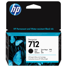 HP 712 38 ml juodo...