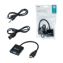 i-tec HDMI2VGAADA video cable adapter