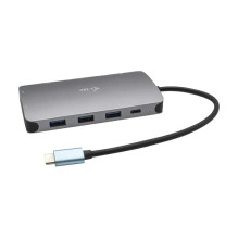 i-tec Metal C31NANODOCKVGAPD laptop dock / port replicator