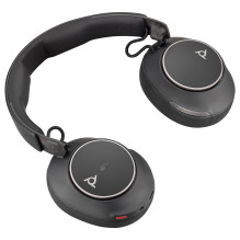 HP Poly Voyager Surround 80 UC „Microsoft Teams“ sertifikuotos USB-C ausinės + USB-C / A adapteris