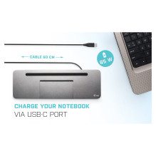 i-tec Metal C31FLATDOCKPDPRO laptop dock / port replicator i-tec Metal C31FLATDOCKPDPRO laptop dock / port replicator