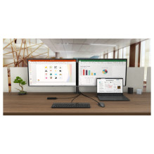 i-tec C31DUALDPDOCKPD100W laptop dock / port replicator