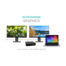 i-tec C31DUALDPDOCKPD100W laptop dock / port replicator