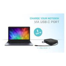 i-tec C31DUALDPDOCKPD100W laptop dock / port replicator