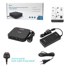 i-tec C31DUALDPDOCKPD100W laptop dock / port replicator