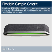 HP Poly Sync 40 Microsoft Teams Certified speakerphone