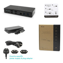 i-tec C31QUATTRODOCKPD laptop dock / port replicator i-tec C31QUATTRODOCKPD laptop dock / port replicator
