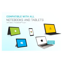 i-tec C31QUATTRODOCKPD laptop dock / port replicator i-tec C31QUATTRODOCKPD laptop dock / port replicator